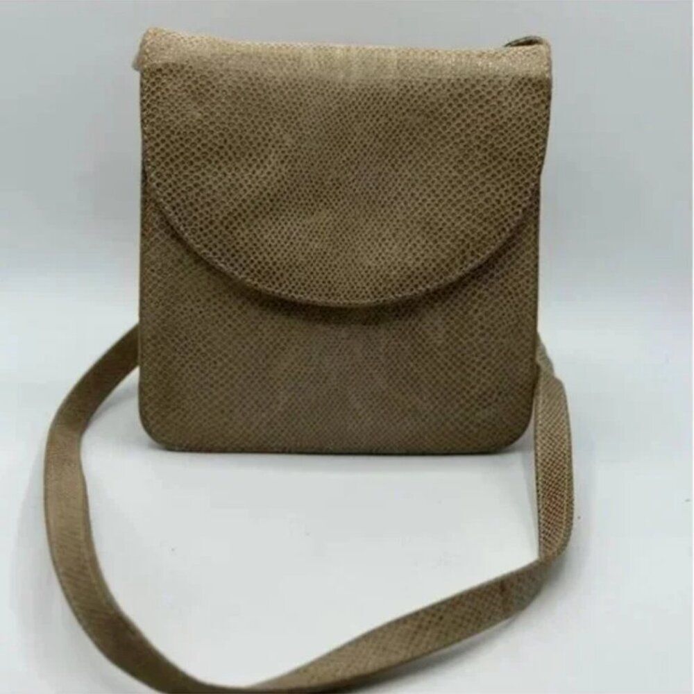 Bruno Magli Snake-embossed Leather Crossbody Bag